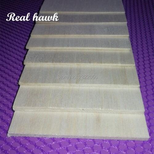 1000x100x2.5mm AAA+ Model Balsa wood sheets for DIY RC model wooden plane boat material
