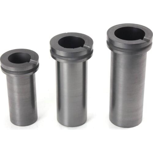 20CF Pure Graphite Crucible Cup Metal Melting Gold Silver Scrap Furnace Casting