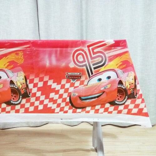 Cars Happy Birthday Party Supplies Decoration Disposable Tableware Tablecloth Plates Favors Gifts