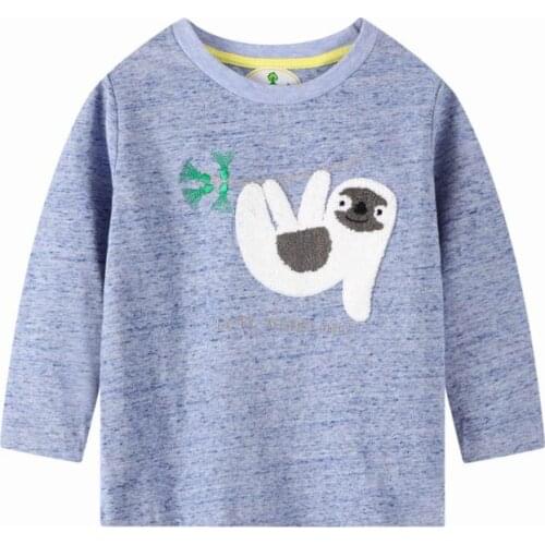 27kids 2-7Years Cotton Baby Boys T Shirt Spring Autumn Children Kids Long Sleeve Shirts Fashion Babys Tops