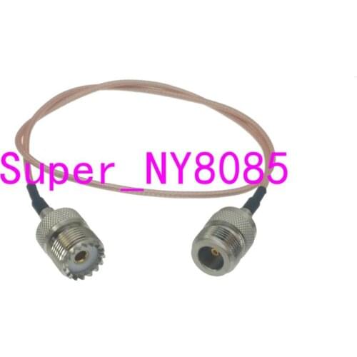 RG316 Cable UHF SO239 Female Jack to N Female Jack Pigtail Jumper RF Coaxial 4inch~10M