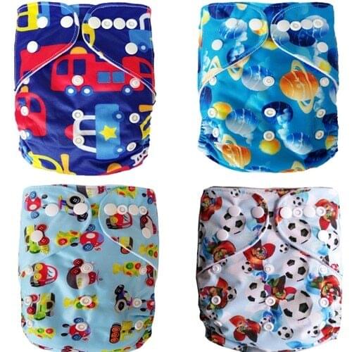 Naughty Baby Reusable Washable Pocket Baby Cloth Diaper Nappy With Micorfiber Insert Free Shipping Tc patterns For Boy