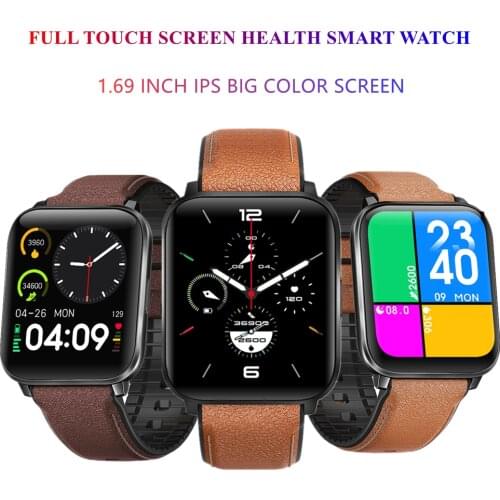MOCRUX KS5 1.69 Inch Smart Bracelet Body Temperature BT-Call Fitness Tracker Blood Pressure Clock Ladies Waterproof Smart Watch