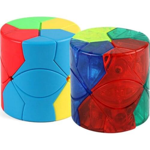 MoFangJiaoShi Moyu Cubing Classroom Redi Cube Barrel Puzzle Cylinder Type Stickerless Cube Magico Toys For Children Neo Cube