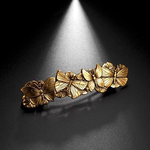 My Shape Hair Pins and Clips Flower Butterfly Hairpin Hair Clips Headdress Hair Accessories for Women Hair-Holder Jewelry Gift