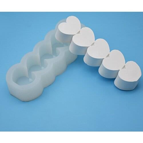 YOMDID Food Grade Silicone Mold Heart Shape Cake Mold Chocolate Cookie Pastry Dessert Tools Practical Cake Decoration Mould