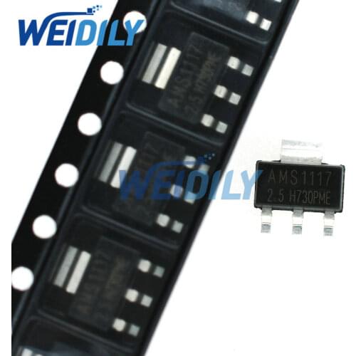 AMS1117-2.5 LD1117 LM1117 2.5V 1A AMS1117 Voltage Regulator 20PCS/Lot Original New Wholesale Electronic