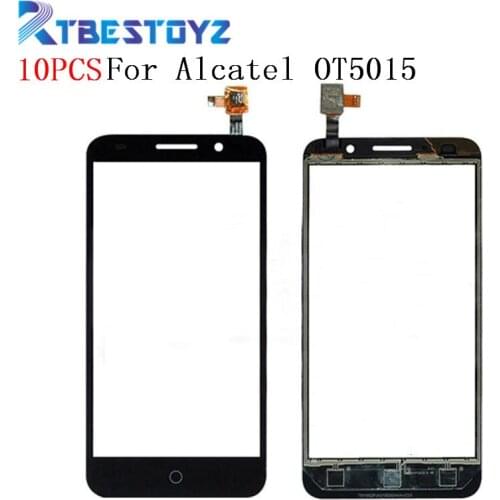 RTBESTOYZ 10PCS/lot Touch Screen Digitizer For Alcatel One Touch Pixi 3 5.0 5015D 5015A 5015X OT5015 5015