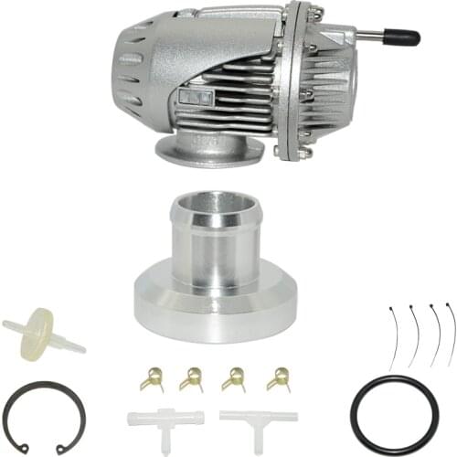 Blow Off Valve BOV Original Package Turbo Original Logo SSQV SQV 4 IV High Performance Silver