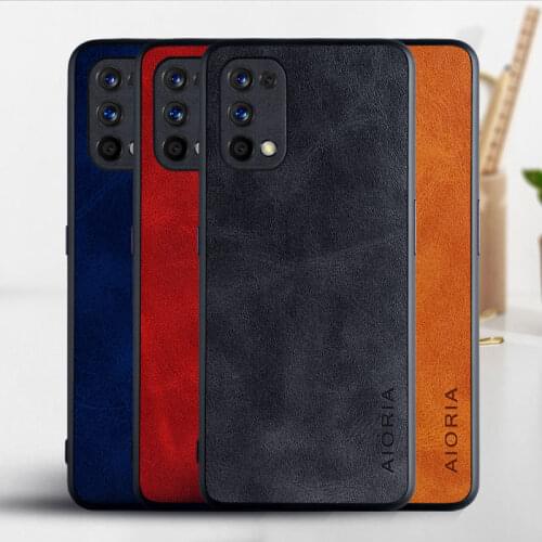 For OPPO Realme 7 6 5 3 Pro 6i 5i X2 Pro C15 Case Soft PU Leather Skin protective back cover case for OPPO A5 A9 A53 2020 F11Pro