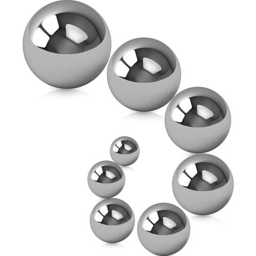 20pcs 304 Stainless Steel Ball 10/12/14/15mm Precision Solid Stainless Steel Ball Small Ball for Bearing High Quality