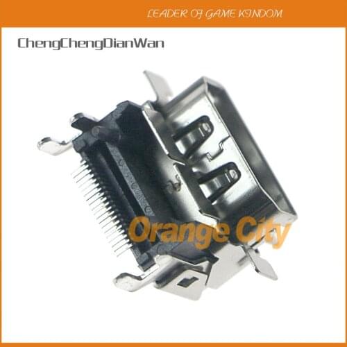 5pcs Original New 1080P HDMI Socket Interface Connector Port Replacement Parts for XBOX ONE S Slim Motherboard ChengChengDianWan