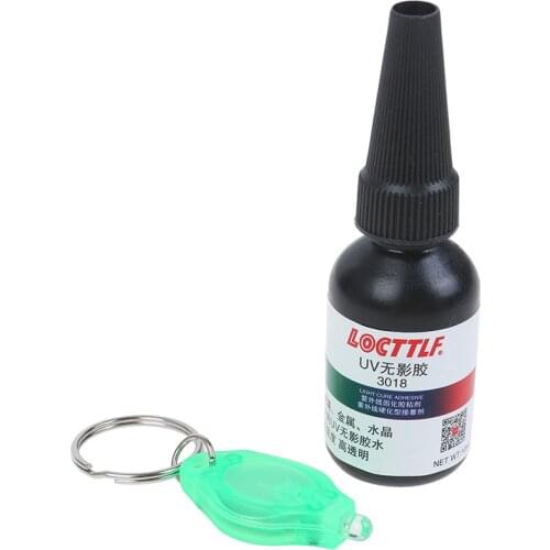 Acryl metall kleber Leistungsstarke und schnell UV Harz Harte Typ Uv Verfestigen Harz Handwerk Klare Klebstoff für DIY Schmuck