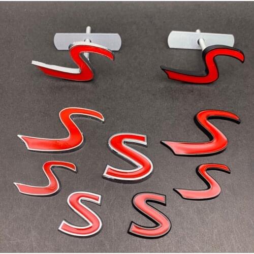 Car Styling 3D Metal Badge rear Emblem tail sticker for mini COOPER One S R50 R53 R56 R60 F55 F56 R57 R58 R59 R60 Accessorie