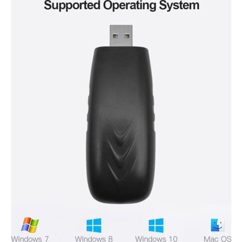 1200Mbps Wireless WiFi Dongle Adapter Dual Band USB Network Card 2.4/5Ghz Home Outdoor WiFi Wireless Router for PC Laptop