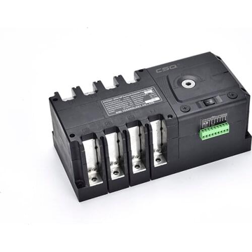 China supplier GLOQ4-125 Automatic Transfer Switch 63A 4p ATS 100A Automatic Changeover Switch 125A 4pole change over switch