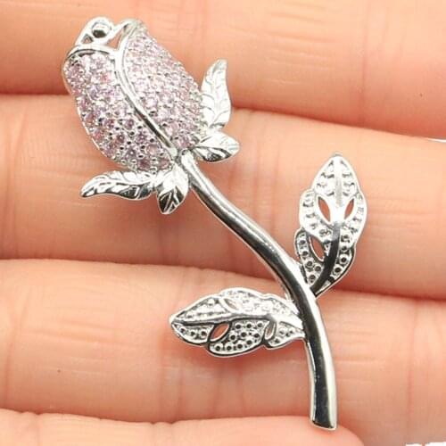 54x41mm Delicate Big Heavy 16.6g Smoky Paris Blue Topaz Sister 925 Sterling Silver Pendant