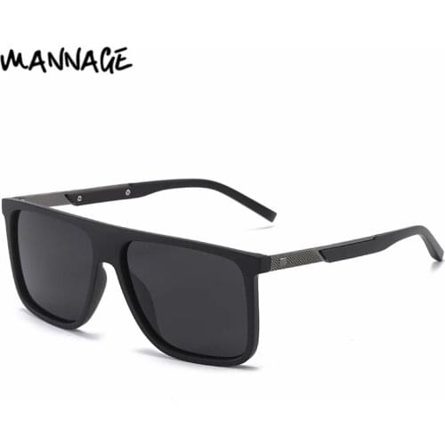 Square Polarized Sun Glasses Casual Goggles Men Women Fashion UV400 Driving Eyewear