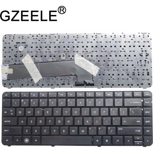 GZEELE new US laptop Keyboard for HP Pavilion Dv4-3000 Dv4-4000 English keyboard with frame black