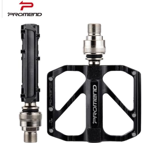 PROMEND Ultralight 3 Bearings Pedal Bicycle Bike Pedal Anti-slip Footboard Bearing Quick Release Aluminum Alloy Bike Accessories