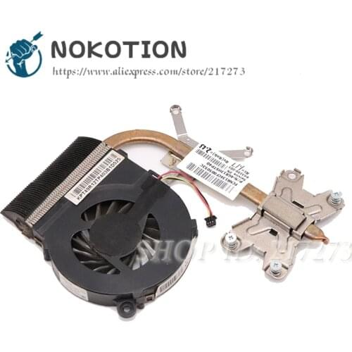 NOKOTION Radiator for HP Pavilion G4-1000 G6-1000 G7-1000 G4 G6 G7 laptop CPU Heatsink cooling fan cooler 643259-001 646578-001