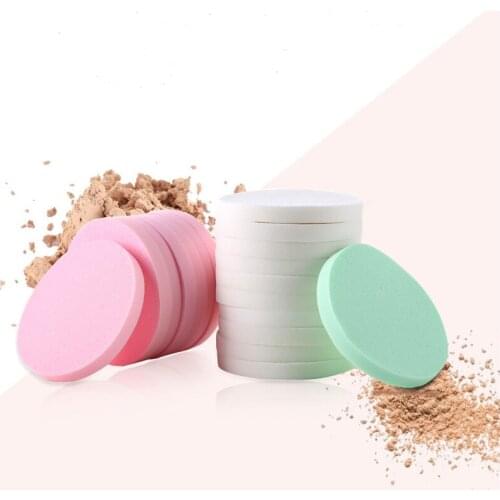 RANMEI 20pcs/pack Makeup Sponge Powder Puff Women Facial Sponges Soft Powder Puff Beauty Foundation Cosmetic Make up Sponges