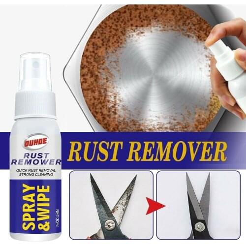 30ml Car Maintenance Household Cleaning Spray Rust Cleaner Spray Derusting Foam Kitchen Supplies Wash Cleaning Rust Remover