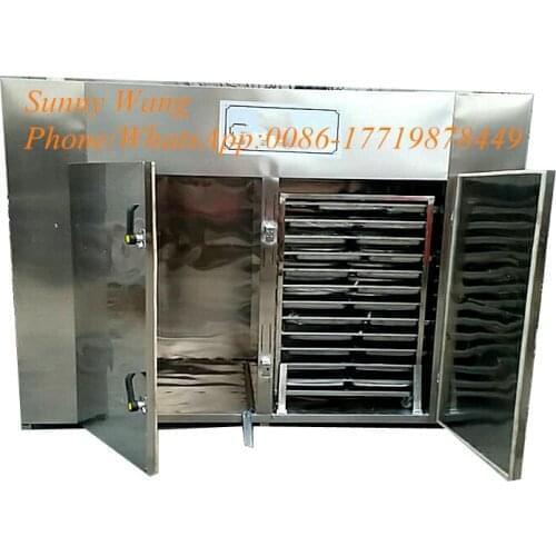 96 trays heating fruit dryer Hot air circulating food industrial dryer Tray dryer