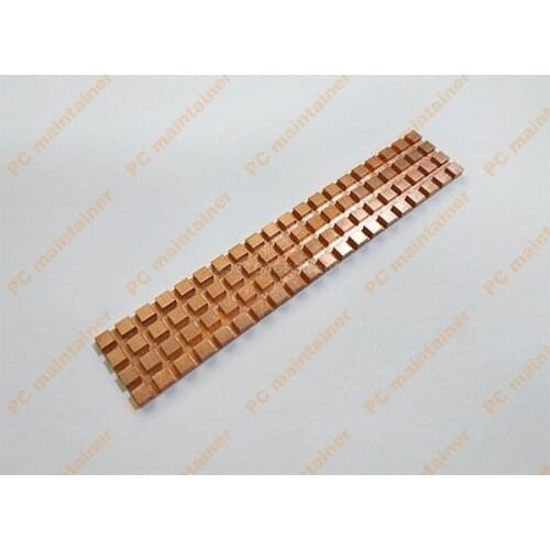 97*18mm Pure Copper Thin Heatsink Thermal Pad for M.2 NGFF 22110 PCI-E NVME SSD Laptop Radiator With Thermal Conductive Adhesive