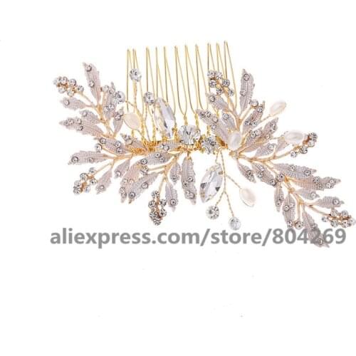 Unique Fashion Korea Style Pearl Girls Hair Tuck Comb New Style Girls Fancy Hair Jewelry Accessories Hair Comb