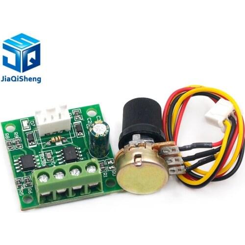 PWM Motor Speed Controller Automatic DC Motor Regulator Control Module Low Voltage DC 1.8V to 15V 2A