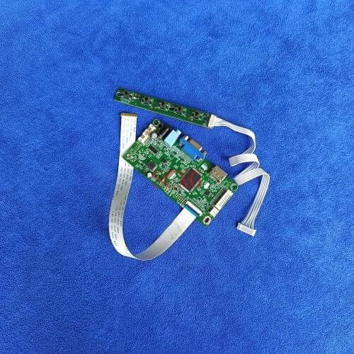 VGA+HDMI-compatible Laptop Fit NV140FHM-N31/N32/N41/N43/N46/N48/N49 Panel controller drive board LED 1920*1080 30Pin eDP KIT DIY
