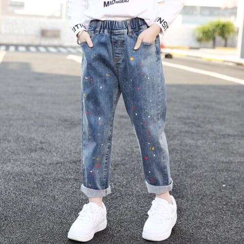 Джинсы для подростков девочек XIZOU China At AliExpress