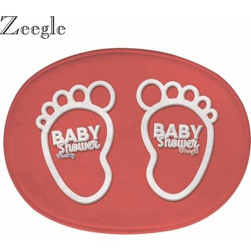 Zeegle Funny Door Mat Baby Shower Doormat Floor Mat Non Slip Outdoor Mat Flannel Soft Carpet Oval Floor Rug Washable Bedroom Rug