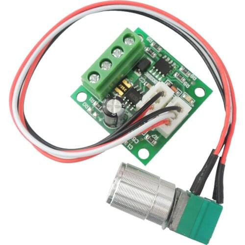 10pc/lot 1.8v 3v 5v 6v 7.2v 12v 2A 30W DC Motor variable Speed Control PWM Adjustable Driver Switch pulse width motor Controller
