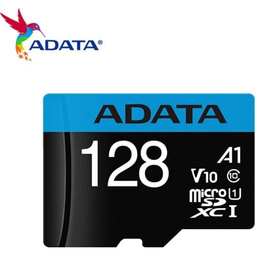 100% Original ADATA Memory Card 64GB 128GB High Speed V10 A1 16GB 32GB Micro SD Card Class 10 U1 UHS-I Microsd TF Card