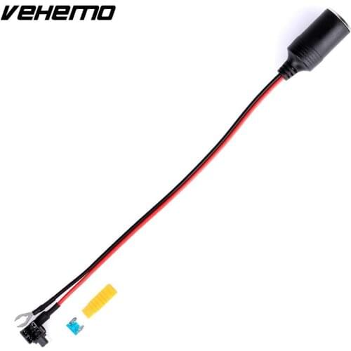 DC 12V Cars Outdoors Cigarette Lighter Seat Universal Motorcycles Take Electricity Storage Battery Adapter Plug Socket Fuse