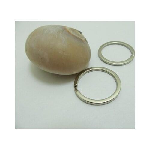 Free Shipping 20Pcs Key Holder Split Rings Unisex Keyring Keychain Split Key Rings 30mm