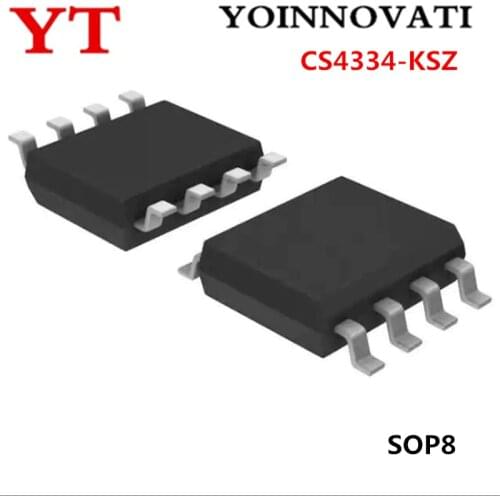 50pcs/lot CS4334-KSZ CS4334KSZ CS4334 4334KSZ SOP-8