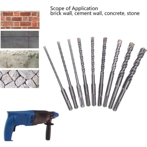 9Pcs 5-16mm Cross Hex HSS High Speed Steel Titanium Brick Cobalt Drill Bits HSS Twist Drill Bit For Stainless Steel