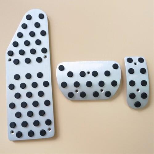 DEE Car Accessory For Mazda 5 Mazda5 M5 Fuel Gas Brake Foot Rest AT pedal Pads Accelerator Pedal Pad Car Covers styling Stickers