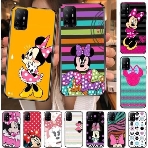 Disney Minnie Mouse DayFor Realme C3 Case Soft Silicon Back cover OPPO Realme C3 RMX2020 Coque Capa Funda find x3 pro C21 8 Pro