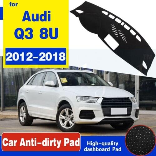 For Audi Q3 8U 2012~2018 Anti-Slip Mat Dashboard Cover Pad Sunshade Dashmat Carpet Car Accessories S-line RS Q3 2013 2015 2016