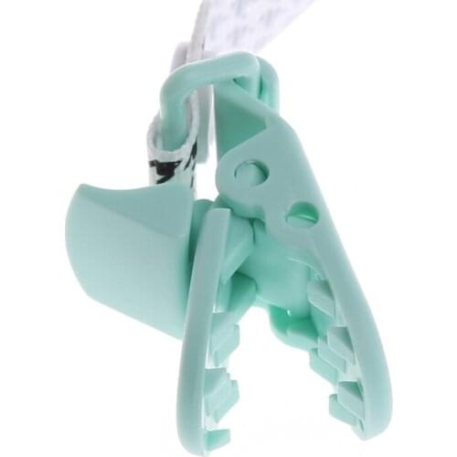 Newborn Infant Baby Dummy Chain Pacifier Clip Holder Soother Nipple Leash Strap D7YD