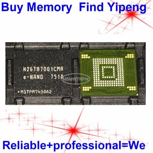 H26T87001CMR BGA153Ball EMMC 128GB Mobilephone Memory New original and Second-hand Soldered Balls Tested OK