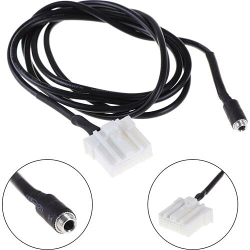 Adapter Cable high quality wire rod 1pc For Car AUX In Input Female Jack Interface