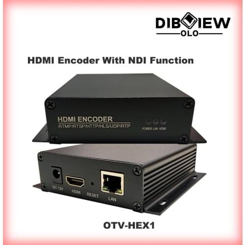 OTV-HEX1 NDI Streaming Video IPTV Codec SRT UDP HD Encoder For Facebook Streaming