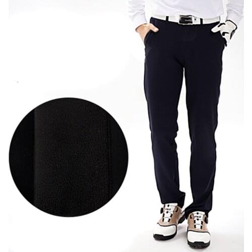 2019 PGM Golf Clothing Pants for Men Sportwear Slim Clothes Winter/Autumn Plus Velvet Thick Keep Warm Trousers Golf/Tennis Pant