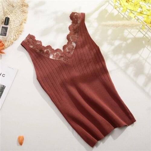 Tops Female V-neck Laced Up Buttons Sexy Elegant Skinny Crop Tops Women Spaghetti Velvet Tops For Women 2021 Summer