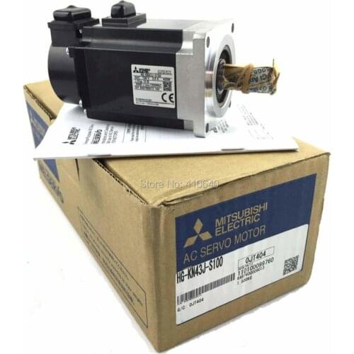 In Stock 400W Servo Motor HG-KN43J-S100 Low Inertia And Servo Drive MR-JE-40A
